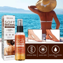 Shine Brown -Two-Phase Spray Tanning Oil with Hyaluronic Acid