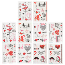 Liefde Sticker Cartoon Waterdicht Temporary Valentijn Decal