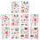 Liefde Sticker Cartoon Waterdicht Temporary Valentijn Decal 1