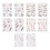 20Pièces Stickers Décoration Étanches Garantie 1
