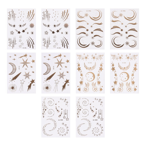 20Pièces Stickers Décoration Étanches Garantie