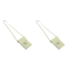 2Pièces Sac Téléphone Vert PU Style Crossbody Pour