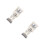 2Pièces Support Mobile Résine Spaceman Argenté Pour Pratique 1