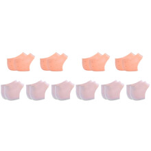 10Paren Silicone Beschermers Voor Droge Hiel Scheuren Mix