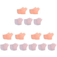 15Paren Hielbeschermers Van Medisch Silicone Voor Pijnverlichting