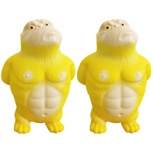 2Pièces Jouets Décompression Gorille En PU Pour Enfants