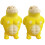 2Pièces Jouets Décompression Gorille En PU Pour Enfants 1
