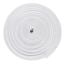 1Rouleaubande Élastique Blanche, Bande Plate Durable Pour Chaussures