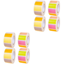 8Rouleaux Stickers Noms Amovibles Pour Réunions Et Tri
