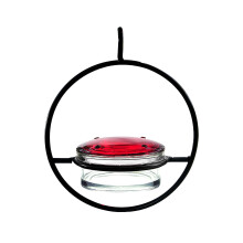 Sturdy Red Bowl Hummingbird Feeder