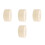 4Rouleaux Bande Protection Escalier Lit Mousse Beige 1