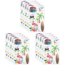 Waterbestendige Hawaiiaanse Feest Stickers Voor Kinderen