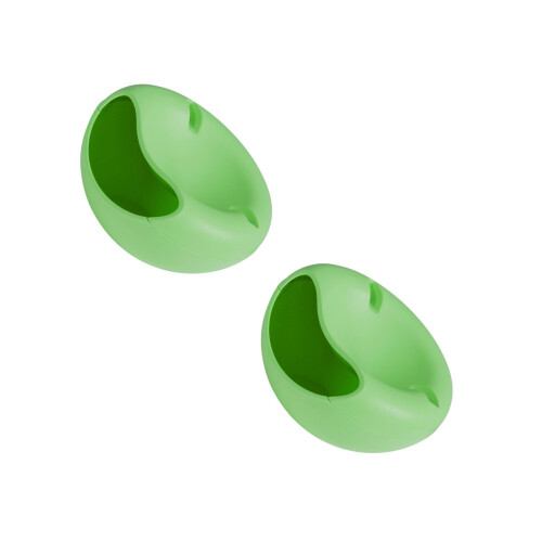 2Pièces Récipient Snack Vert Clair Support Fruits Noix