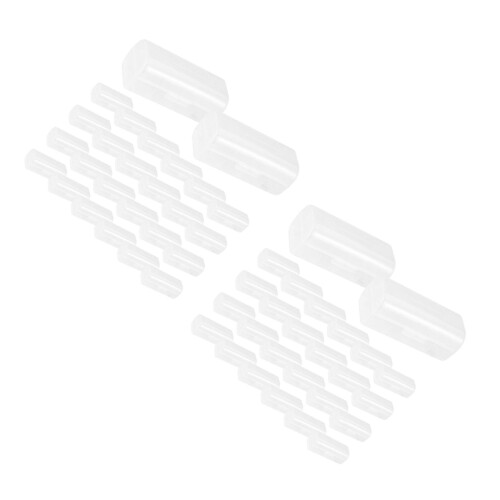 60St Batterijopslagdoos Helder Plastic, Compacte En Veilige Houder 1
