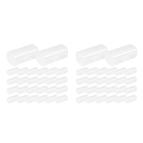 60St Batterijopslagdoos Helder Plastic, Compacte En Veilige Houder 2