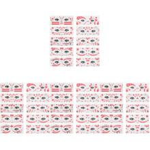40St Decoratieve Tijdelijke Stickers Lichaam Papier Voor Thuisgebruik