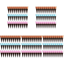 150Pièces Cônes Glace Artificiels Mini PVC Multicolores Décor Festif
