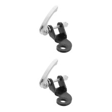2St Zwarte Fietsaanhanger Adapter Stevig Montagegemak