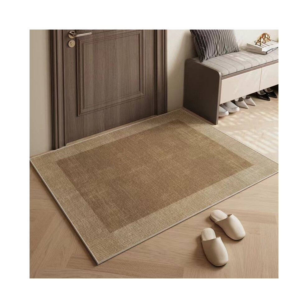 (Style D, 40 x 60cm) Sturdy Front Absorbent Door Mat Mudresistant Nonslip Fade Stain Compatible With Indoor