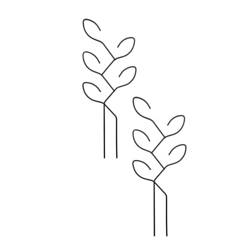 Support d'escalade pour plantes en fer, durabilité, treillis