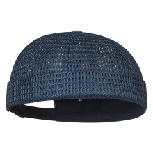 Cool Beanies Hat Cooling Casual Hat Handsome Sporty-Navy Blue