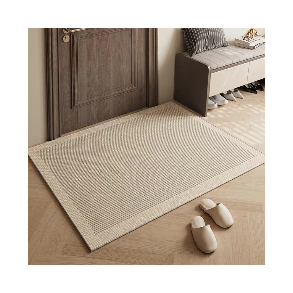 (Style E, 40 X 60Cm) Sturdy Front Absorbent Door Mat Mudresistant Nonslip Fade Stain Compatible With Indoor 693039153955