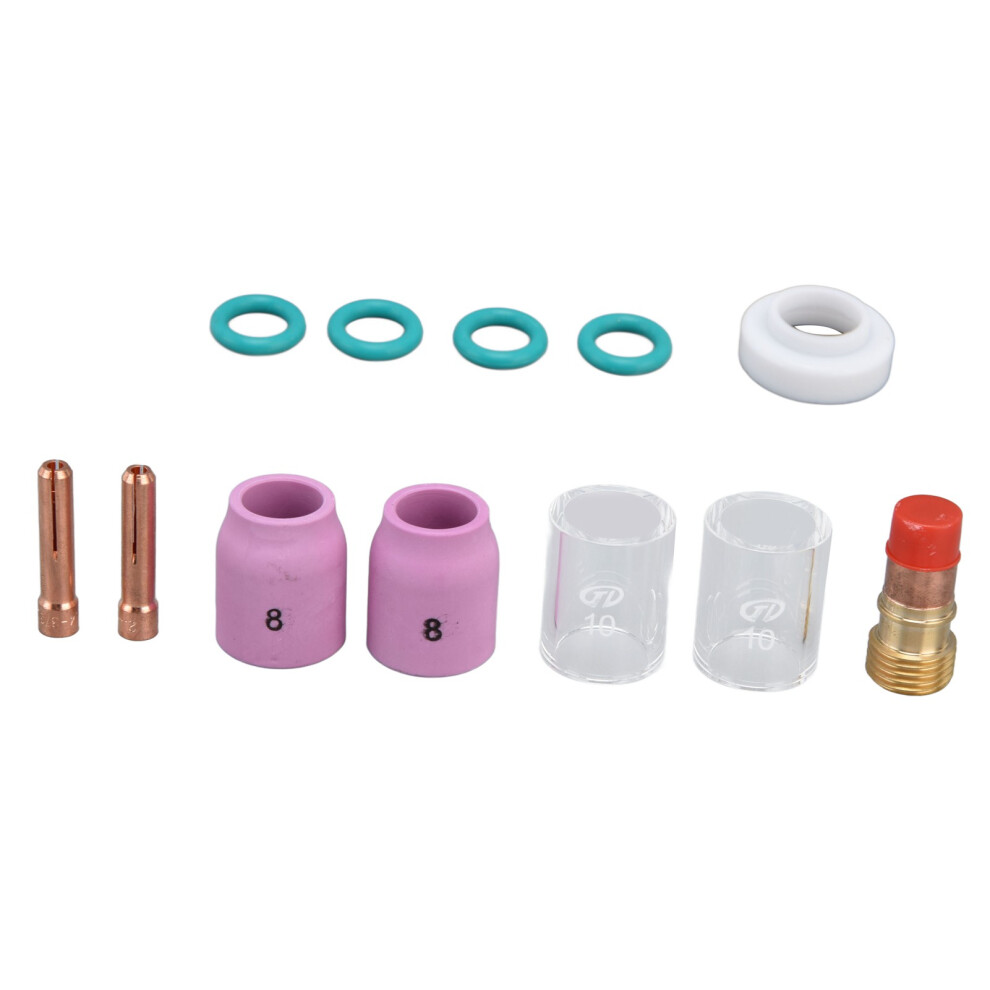 12pc TIG Gas Lens Nozzle Collet Set WP17-26