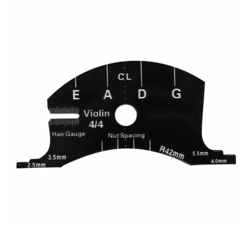 Specifically Engineered Metal Violin Bridge Great For 4/4