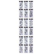 18St Waterbestendige Temporare Tattoos Stickers Voor Lichaam