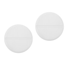 2St Pillen Stressbal Wit Eva Speelgoed Voor Relaxen En Afleiding