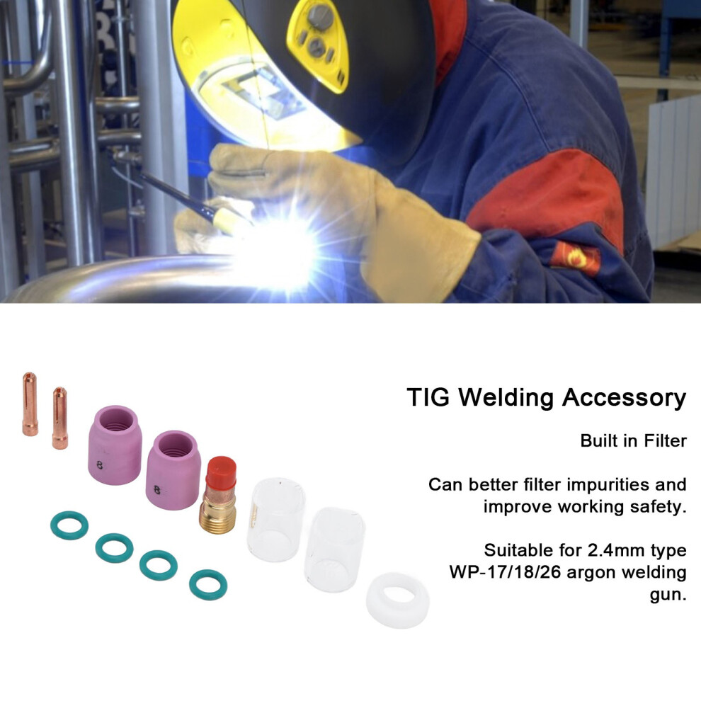 Ceramic Nozzle Gas Lens Kit TIG WP17/18/26