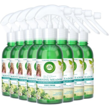 8 x 236ml Airwick Air Freshener Odour Neutralising Air Spray Morning Meadow