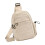 Multifunctional Quilted Shoulder Bag With Inner-Beige 1