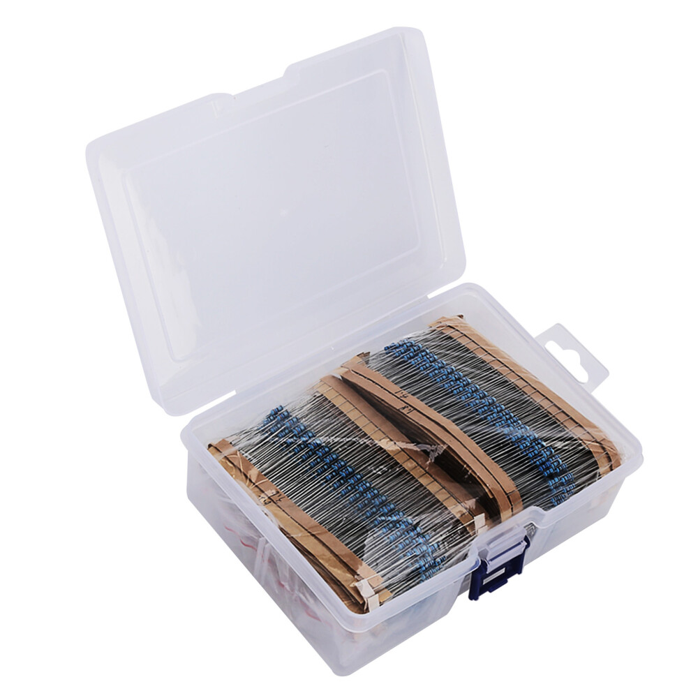 2600pc 1/4W Metal Film Resistor Kit 130 Values