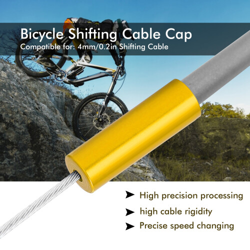 4mm Aluminium Shift Cable End Cap Lightweight