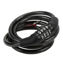 4-Digit Bike Cable Lock, No Key Needed