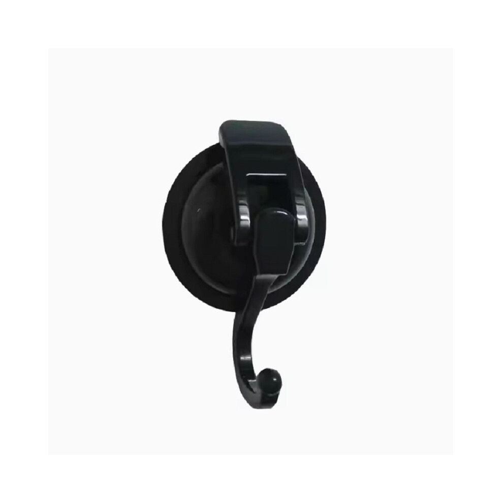 (Black) Duty Vacuum Heavy Suction Cup Hook For Kitchen Organization Restroom Bathroom 694653831984