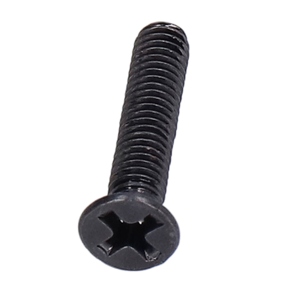 Zinc M4 Countersunk Screws 50Pk Black