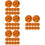 48St Compacte PU Stressballen Voor Stressvermindering Op Feest 6