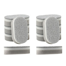 Torchon combiné avec couche de récurage pour une-paquet de dix