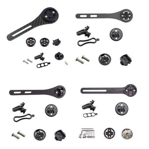 Leichter Carbonfaser-Fahrradcomputerhalter,-2 2