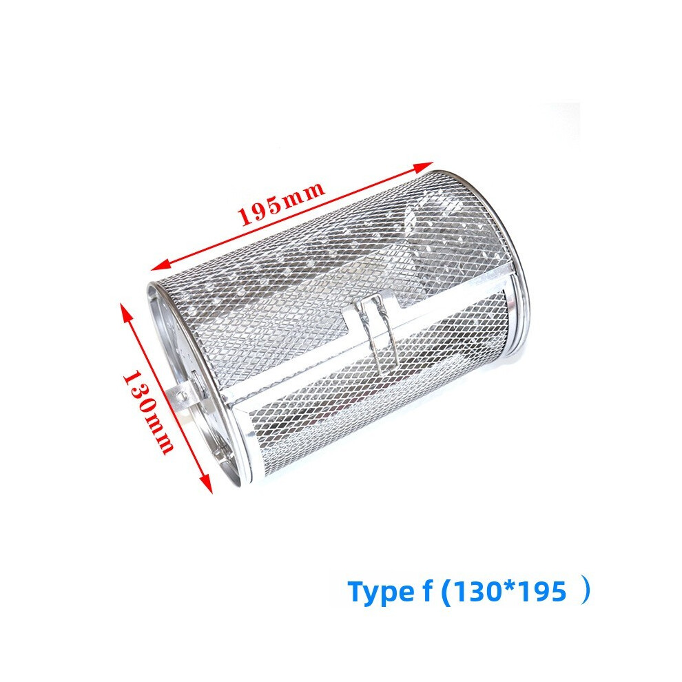 (130 x 195 mm) Stainless Rotisserie Basket Steel Oven Roast Basket Baking Cage For Bbq Grill Bakeware Tool Air Grill Fryer