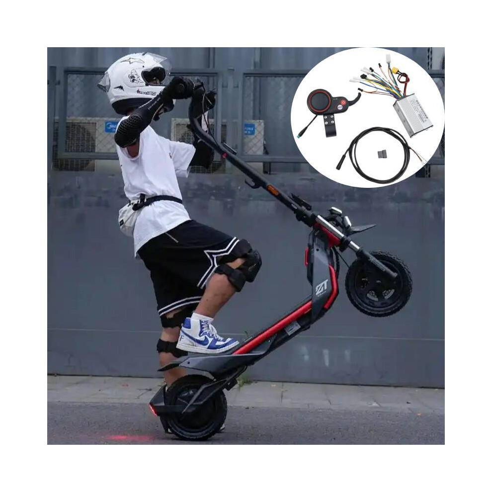 M4 Electric For Scooter Scooter Accessories Tf 100 Dashboard Lcd Display 20A 48V 693050569421