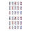 30St Permanente Look Tattoo Stickers, Patroon 4