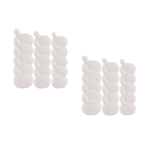 30St Witte Silicone Knijp Bubble Inserts Voor En Speelgoed DIY 1