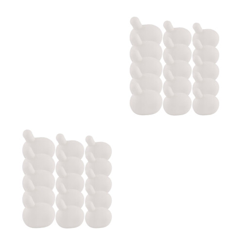 30St Witte Silicone Knijp Bubble Inserts Voor En Speelgoed DIY 2