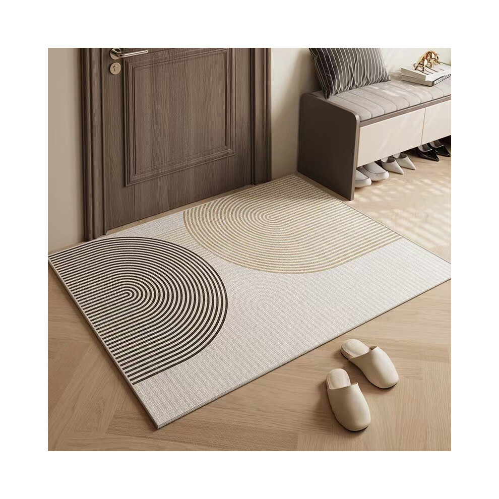 (Style A, 40 X 60Cm) Sturdy Front Absorbent Door Mat Mudresistant Nonslip Fade Stain Compatible With Indoor 695741586250