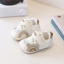 (Khaki,16)Sommer Baby Schuhe für Mädchen Jungen mit leichtem Hohldesign und rutschfester Sohle