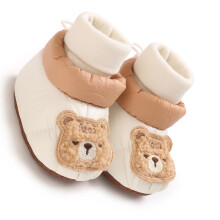 Weiche Baumwoll-Babysocken, rutschfest, dick,-Untere Länge 12CM