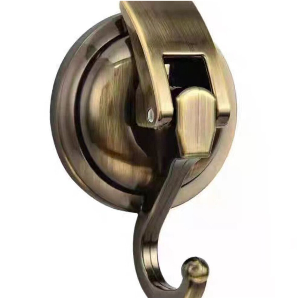 (Old Copper) Duty Vacuum Heavy Suction Cup Hook For Kitchen Organization Restroom Bathroom 693383688042